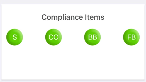 Compliance Items Box